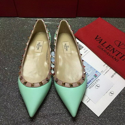 Valentino Shallow mouth flat shoes Women--047